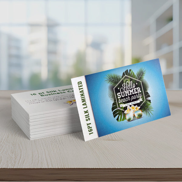 Laminated Business Cards (Soft Touch and Silk Cards)