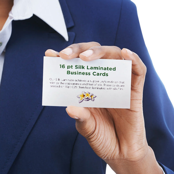 Laminated Business Cards (Soft Touch and Silk Cards)
