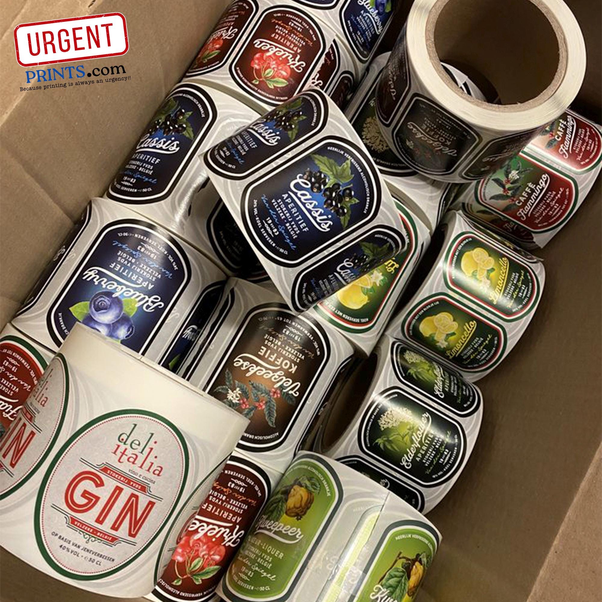 Circle Roll Labels