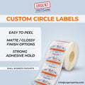 Circle Roll Labels