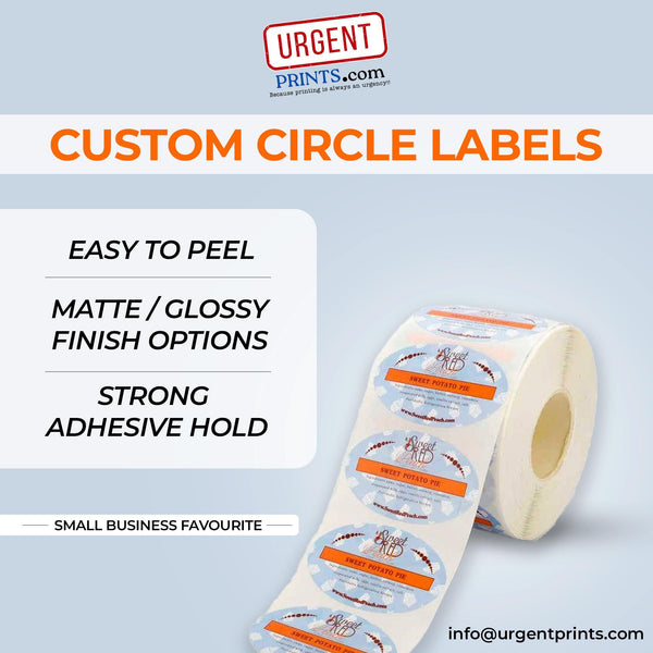 Circle Roll Labels