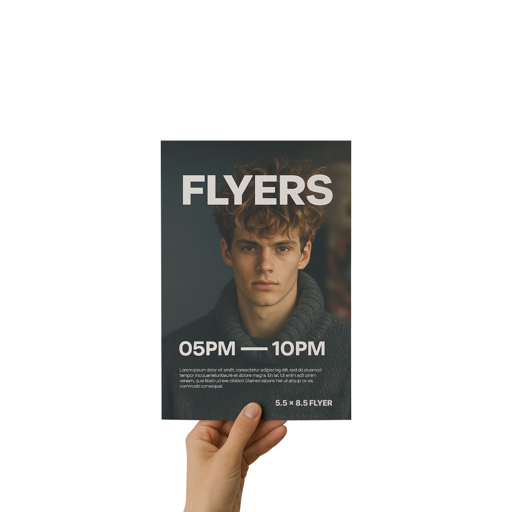 100lb Gloss Cover Flyers