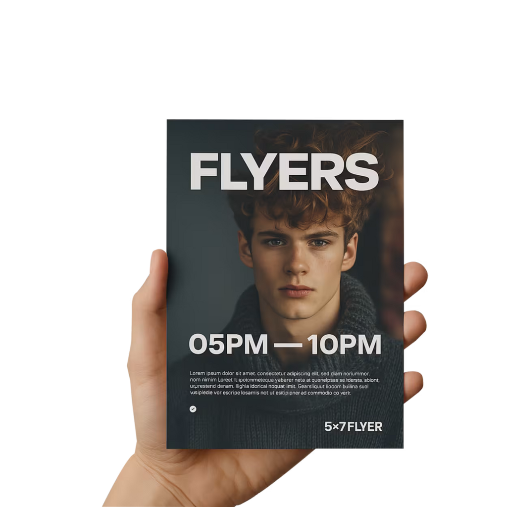 100lb Gloss Cover Flyers