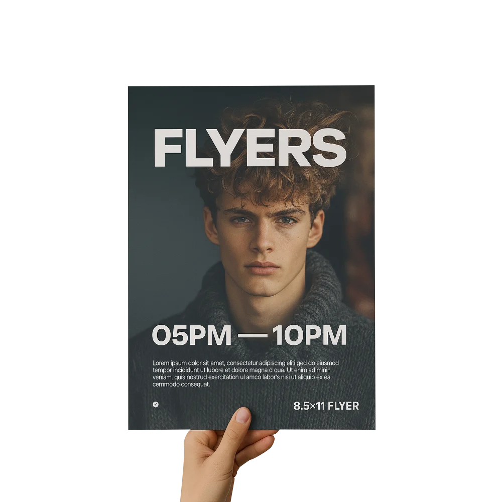 100lb Gloss Cover Flyers