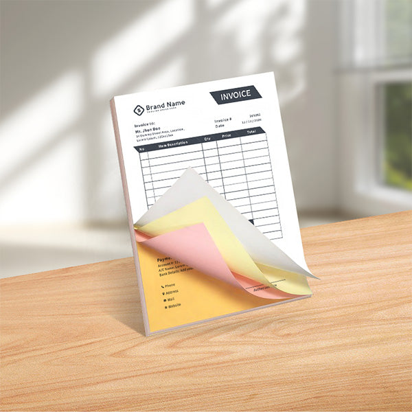 NCR Carbonless Forms — Black Ink