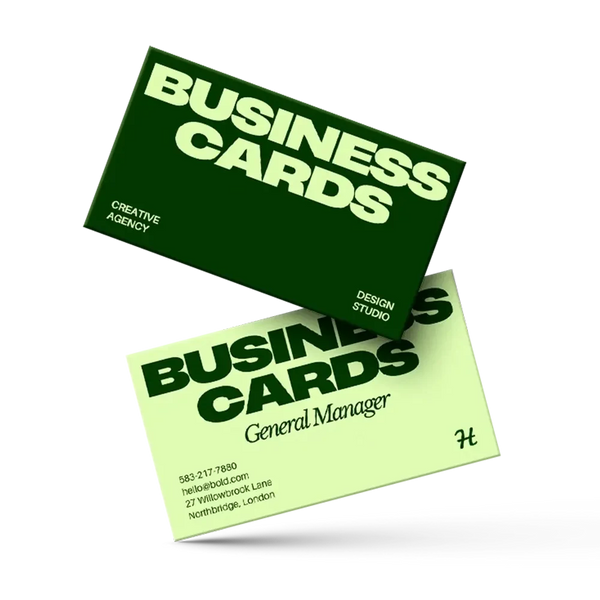 Standard Business Cards