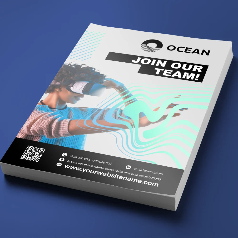 100lb Gloss Cover Flyers