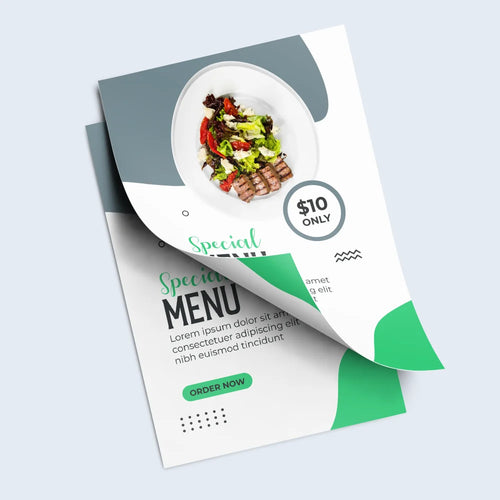 100lb Gloss Cover Flyers